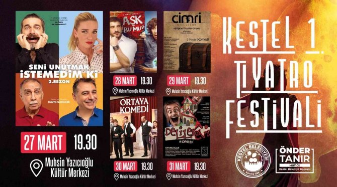 Kestel’de Sanata Doyuracak Festivalde Geri Sayım Başladı