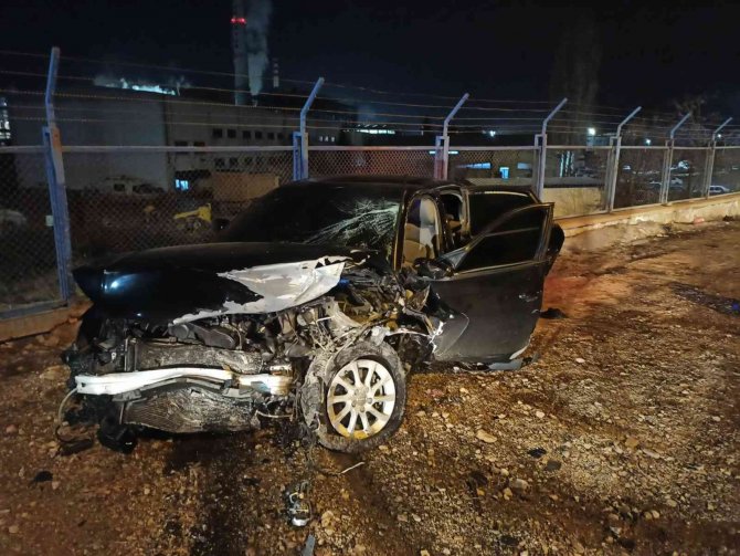 Konya’da İki Otomobil Çarpıştı: 7 Yaralı