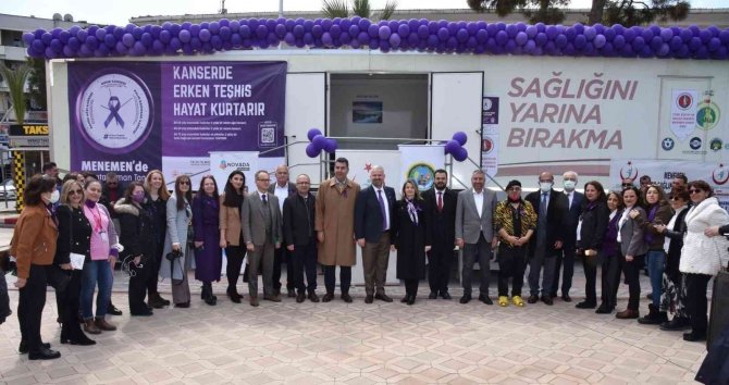 "Menemen’de Hayata Zaman Tanı" Sloganıyla Kanser Taramaları Başladı
