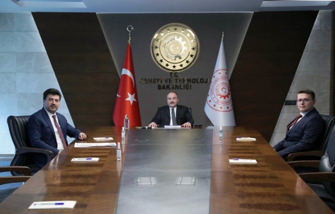 Subü Rektörü Sarıbıyık, Bakan Varank İle Bir Araya Geldi