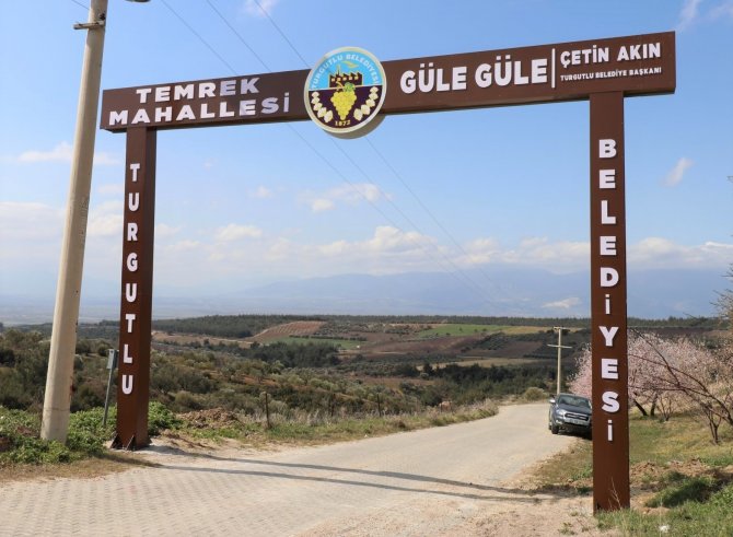 Turgutlu Belediyesinden 5 Kırsal Mahalleye Hoş Geldin Tabelası