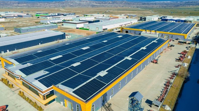 Bir Firma Daha Fabrika Çatısına Ges Kurdu