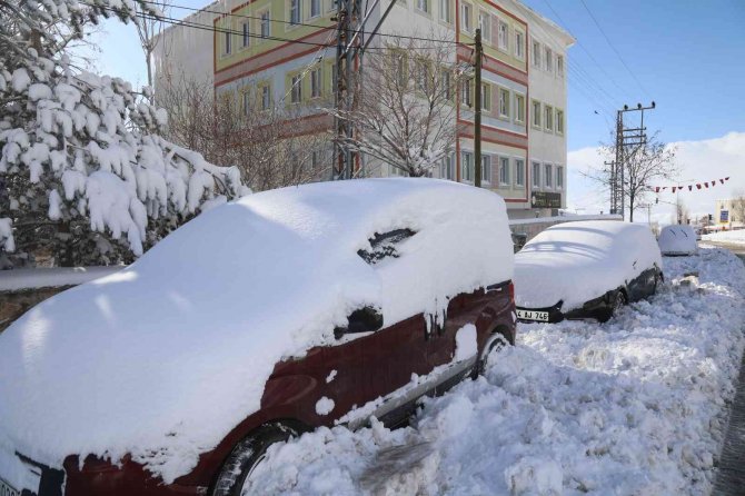 Başkale’de 94 Yerleşim Yerinin Yolu Kapandı, Okullar Tatil Edildi