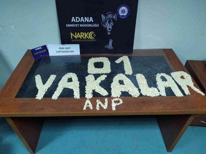İ̇ç Çamaşırında 4 Bin 900 Adet Uyuşturucu İle Yakalandı