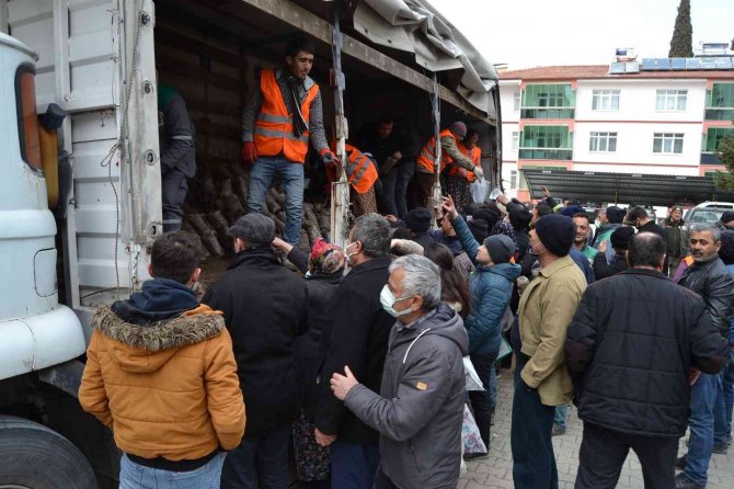 Burdur’da 15 Bin Fidan Ücretsiz Dağıtıldı