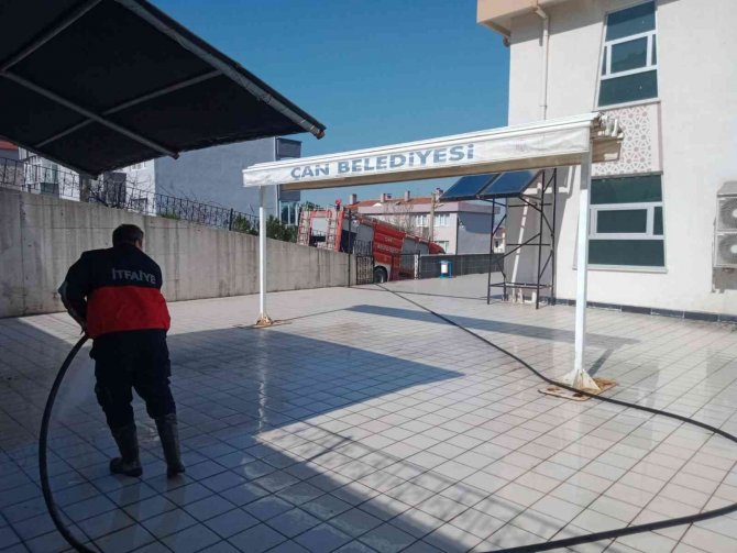 Çan’da İbadethaneler Ramazan Ayına Hazırlanıyor