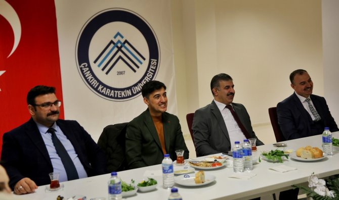 Rektör Çiftçi’den Çakü’nün Sks Personeline Tebrik Ziyareti