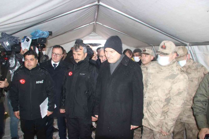 İ̇çişleri Bakanı Soylu, Diyarbakır’da Bin 433 Personelin Katıldığı Deprem Tatbikatına Katıldı