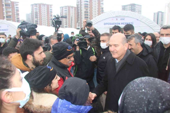 İ̇çişleri Bakanı Soylu, Diyarbakır’da Bin 433 Personelin Katıldığı Deprem Tatbikatına Katıldı