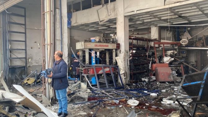 Diyarbakır 3. Sanayi Sitesindeki Patlamanın İtfaiye Raporu Çıktı