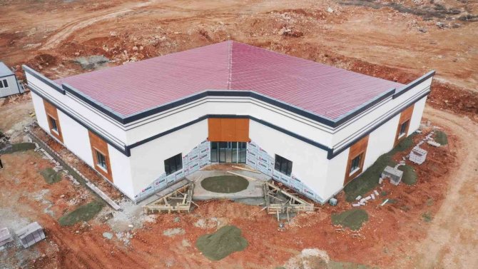 Sosyalhane Binası İnşa Çalışmalarında Sona Gelindi