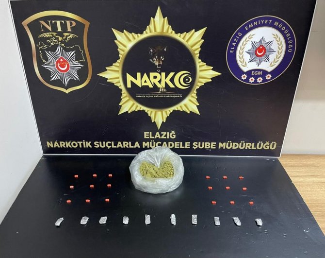 Elazığ’da Bir Haftada Uyuşturucudan 5 Tutuklama