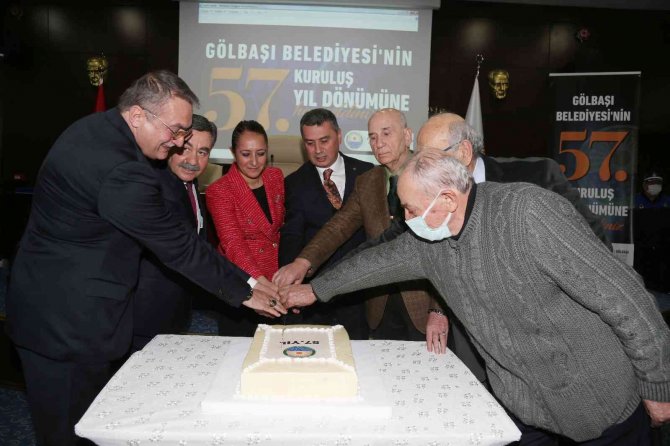 Gölbaşı Belediyesi 57’nci Yaşını Kutladı