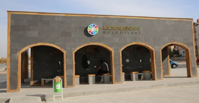 Kocasinan Belediyesi 5 Yılda 12 Adet Tek Tip Kemerli Şadırvan Yaptı