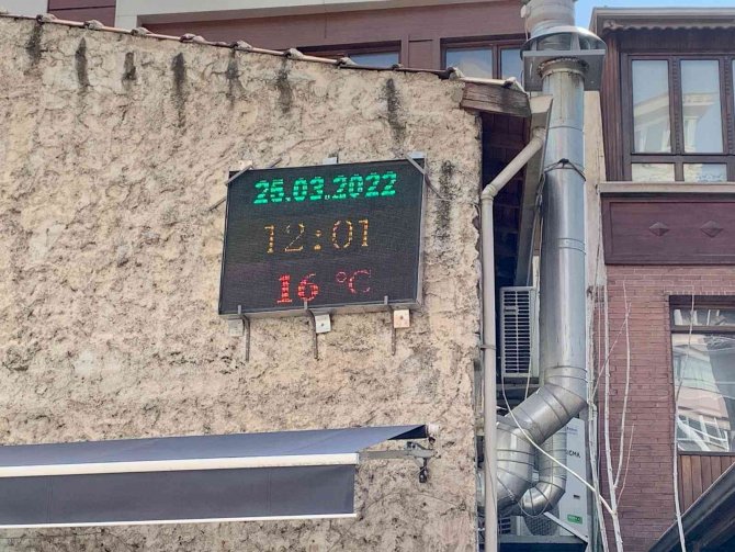 Eskişehir’de Bahar Sonunda Yüzünü Gösterdi