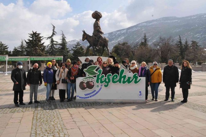 Akşehir Erasmus Projesi Kapsamında Türkiye’ye Gelen Öğretmenleri Ağırladı