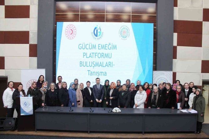 Tr82 Bölgesi Kadın Kooperatifleri Gücüm Emeğim Platformu Sözcüsünü Seçti