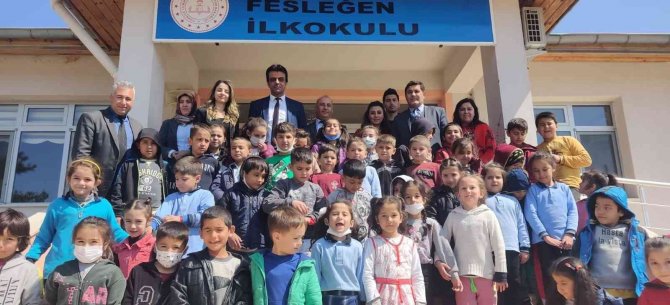 Milas Fesleğen İ̇lkokulu Kütüphaneye Kavuştu