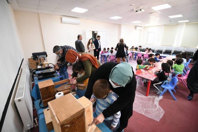 Pursaklar’da Minik Ustalar İş Başında