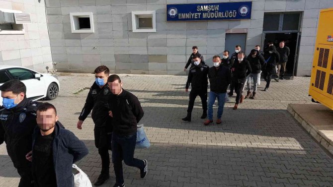 Suç Örgütü Operasyonunda Gözaltına Alınan 47 Kişiden 17’si Adliyeye Sevk Edildi