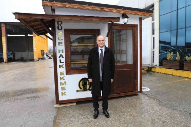 Düzce’de Halk Ekmek Satış Noktaları Oluşturuluyor