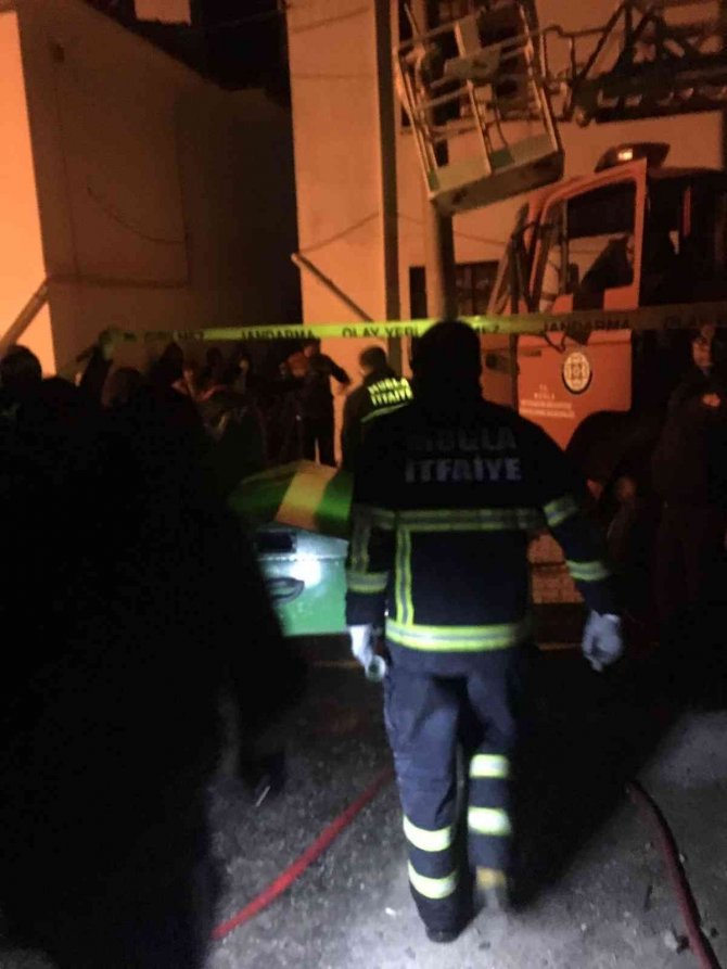 Seydikemer’de Evde Çıkan Yangın Söndürüldü