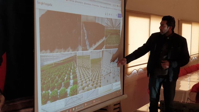 Bozdoğanlı Çiftçilere Modern Seracılık Anlatıldı