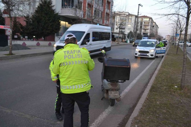 Çorlu’da Trafik Kazası: 1 Yaralı