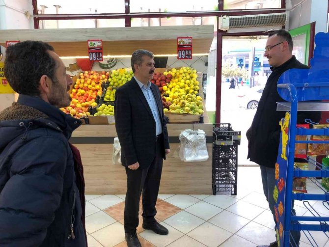Başkan Altınsoy Esnaflarla Görüşüyor