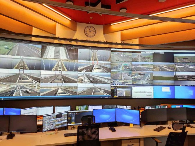 1915 Çanakkale Köprüsü Ve Otoyolu Akıllı Ulaşım Sistemi İle Donatıldı