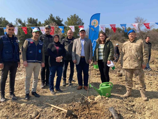Şehit Yaşar Cinbaş Hatıra Ormanı Kırkağaç’ta Törenle Açıldı