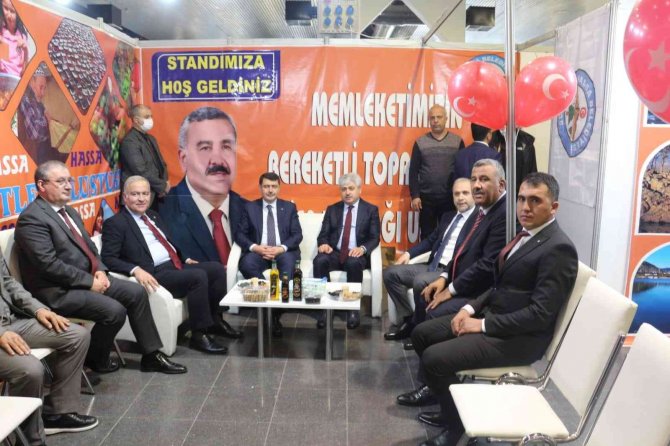 Başkent Gastronomi Günleri’nde Hassa Belediyesi Standına Yoğun İlgi