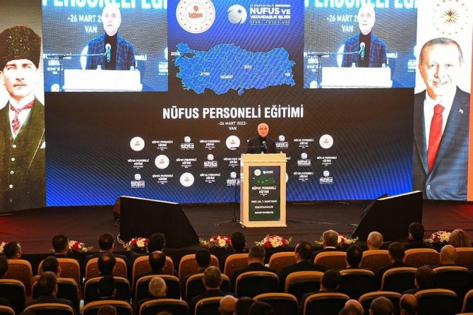 Türkiye Geneli Nüfus Personeli Eğitim Programının Açılışı Van’da Yapılacak