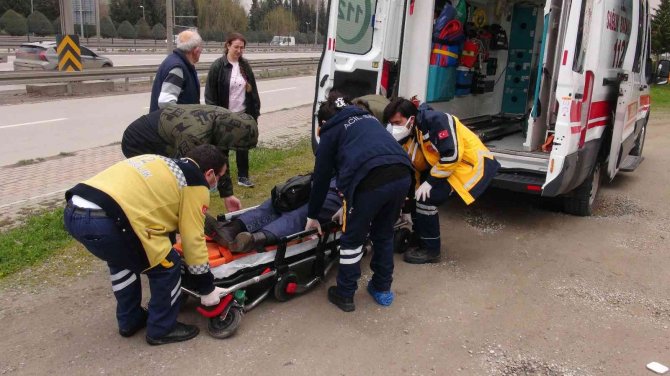 Bariyer Otomobile Ok Gibi Saplandı