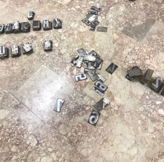 Konya’da Sahte Plaka Operasyonu