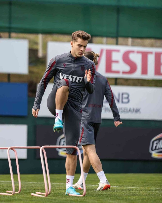 Trabzonspor, Beşiktaş Maçı Hazırlıklarını Sürdürdü