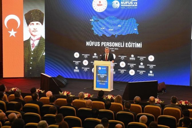 Türkiye Geneli Nüfus Personeli Eğitim Programının Açılışı Van’da Yapılacak
