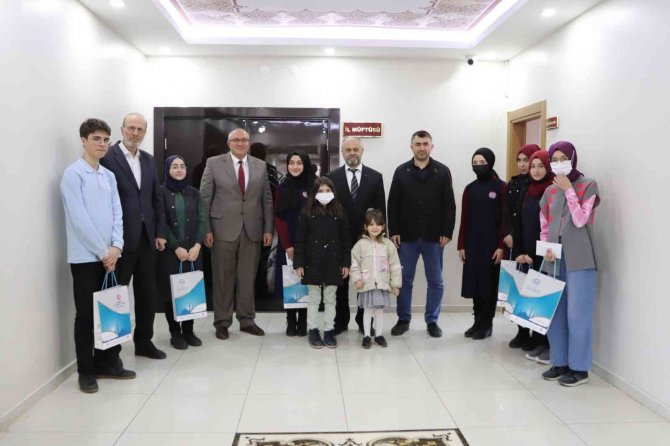 Dereceye Giren Öğrenciler Ödüllendirildi