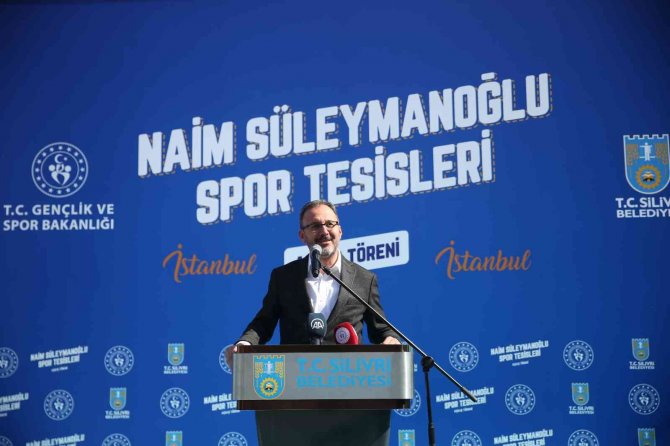 Bakan Kasapoğlu: "İ̇stanbul’a Spor Yatırımlarımızla Mühür Vurmaya Devam Edeceğiz"