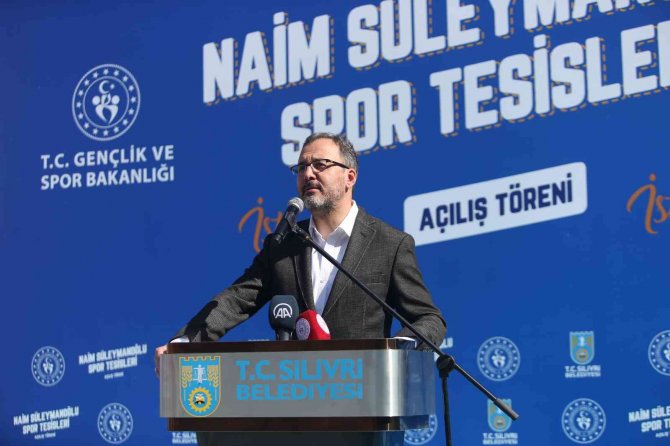 Bakan Kasapoğlu: "İ̇stanbul’a Spor Yatırımlarımızla Mühür Vurmaya Devam Edeceğiz"