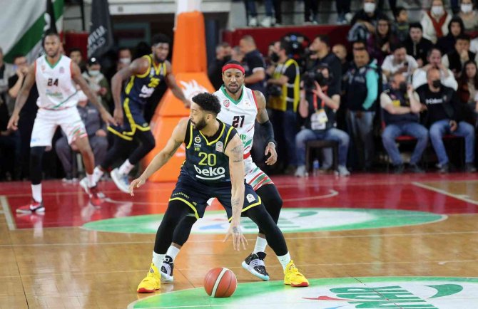 Ing Basketbol Süper Ligi: Pınar Karşıyaka: 74 - Fenerbahçe Beko: 72