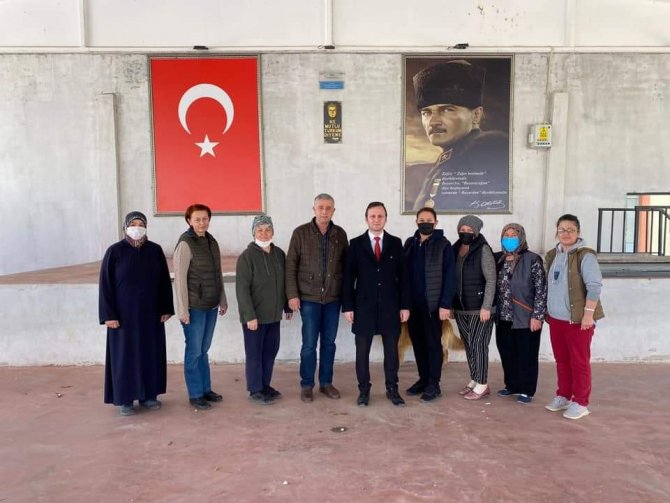 Sarıcaali Köyünde Kadın Kooperatifi Üretim Merkezi Kuruldu