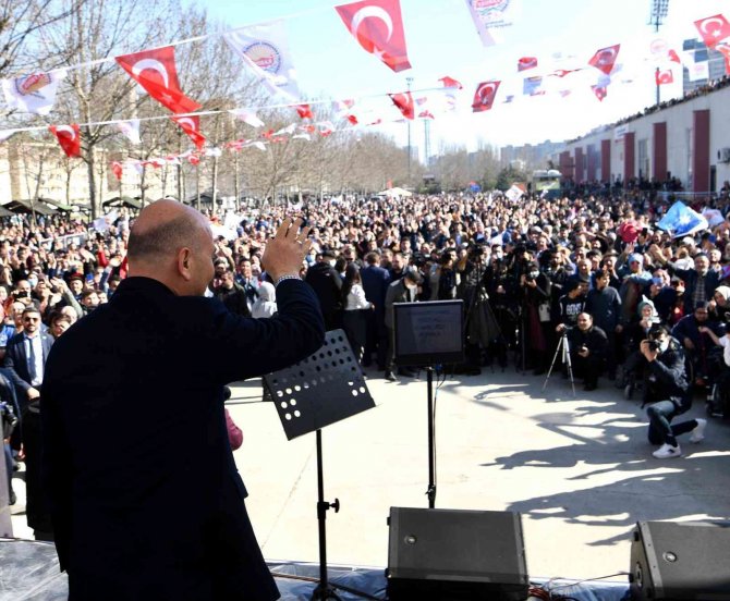Bakan Soylu: “Milletimden Bir Tek Kişinin Huzurunu Bozan Olursa Hayatı Dar Ederim”