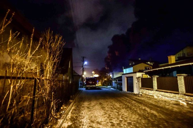 Lviv, Saldırı Sonrası Görüntülendi