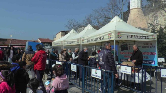 Şile’de 1. Hamsi Ve Kültür Festivali’nde Renkli Görüntüler Yaşandı