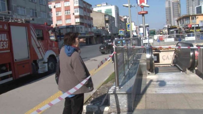 Ümraniye’de Metro İstasyonunda Yangın Paniği: Seferler Durduruldu