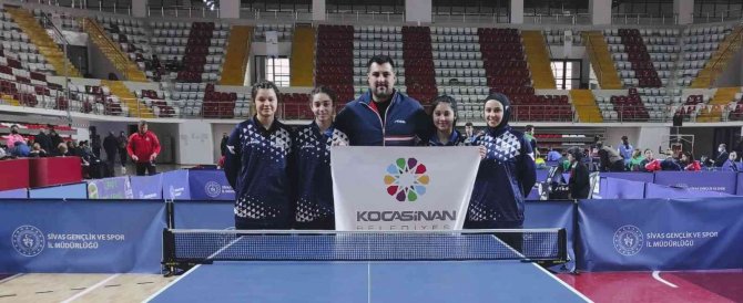 Kocasinan Belediyespor, Ligin İlk Yarısını 3. Sırada Tamamladı