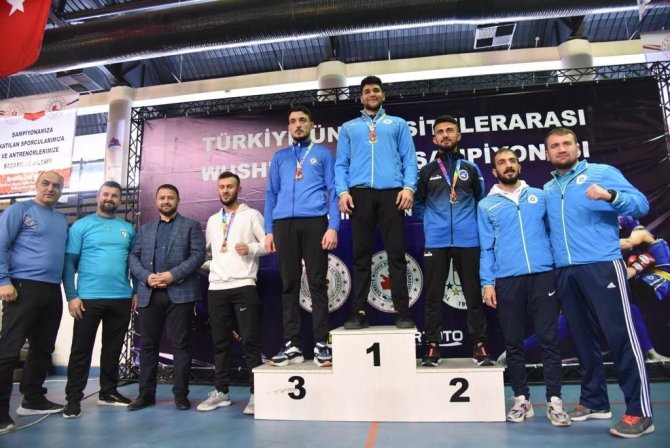 Bartın Üniversitesi, 8 Madalyayla Wushu Kung Fu’da Zirvede