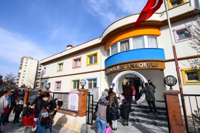 Bayraklı’da Ayda Bebek Anaokulu Eğitime Başladı