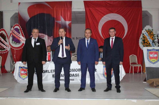 Çan Şoförler Ve Otomobilciler Odası Yeni Başkanı Orhan Olgun Oldu